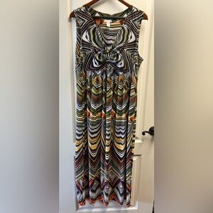 Chico’s Size 16/XL Sleeveless Maxi Dress